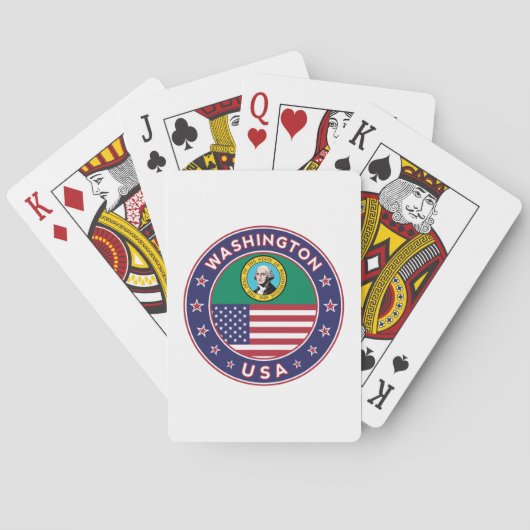 Washington Pokerkaarten (Achterkant)