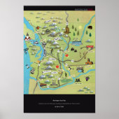 Washington Road Trips van John S. Dykes Poster (Voorkant)