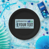 Washington Sasquatch License Bord (Feest)