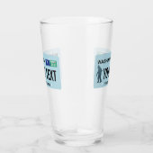 Washington Sasquatch License Bord Glas (Rechts)
