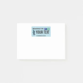 Washington Sasquatch License Bord Post-it® Notes (Voorkant)