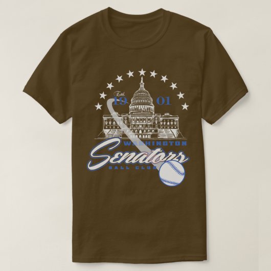 Washington Senators T-shirt (Design voorkant)