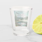 Washington Shot Glas (Achterkant)