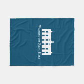 Washington Slept here Fleece Blanket Deken (Voorkant (Horizontaal))