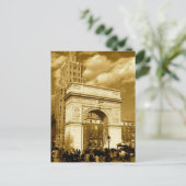 Washington Square Arch Briefkaart (Staand voorkant)