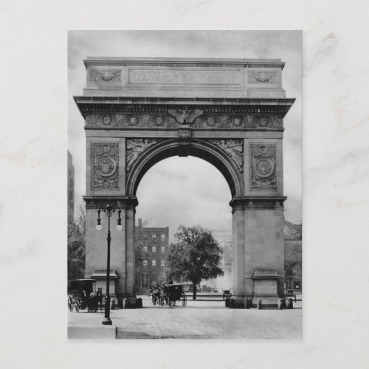 Washington Square Arch Briefkaart (Voorkant)