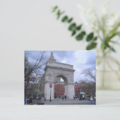 Washington Square Arch Briefkaart (Staand voorkant)