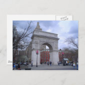 Washington Square Arch Briefkaart (Voorkant / Achterkant)