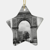 Washington Square Arch Keramisch Ornament (Links)