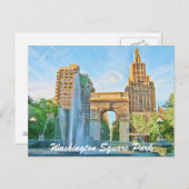 Washington Square Park Briefkaart (Voorkant / Achterkant)