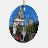 Washington Square Park, New York Keramisch Ornament (Rechts)