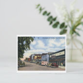 Washington St., Athene, Georgia  Briefkaart (Staand voorkant)