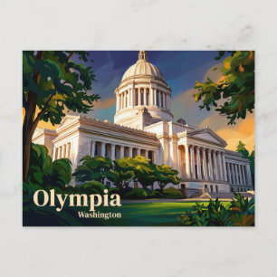 Washington State Capitol VS Briefkaart