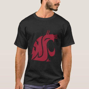 Washington State Cougars Links Borst Icoon T-shirt