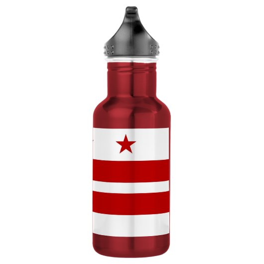 Washington State Flag Vrijheidsfles Waterfles (Rechts)