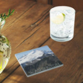 Washington State Mount Baker Landschap Glazen Onderzetter