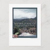Washington State Poster Art Briefkaart (Voorkant)