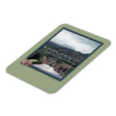 Washington State Poster Art Magneet (Linkerzijde)