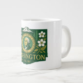 Washington State Pride Extra Grote Beker (Voorkant rechts)