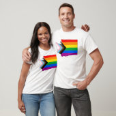 Washington State Pride LGBTQ Progress Pride T-shirt (Unisex)