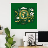 Washington State Pride Poster (Thuiskantoor)