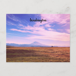 Washington State Sunset Briefkaart
