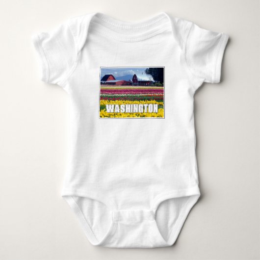 Washington State | Tulpveld Romper (Voorkant)