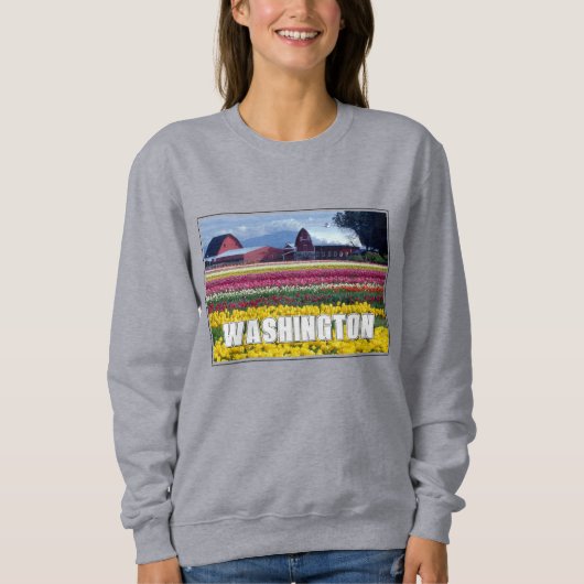 Washington State | Tulpveld Trui (Voorkant)