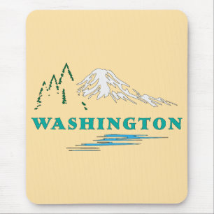 Washington State Verenigde Staten van Amerika Muismat