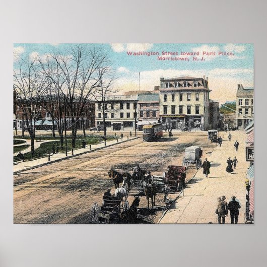 Washington Street, Morristown NJ, Poster (Voorkant)