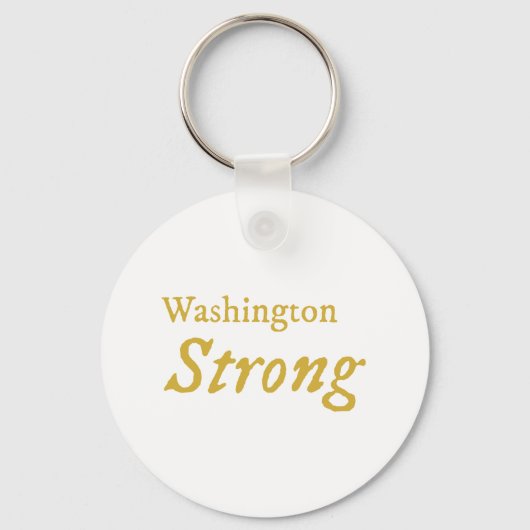Washington Strong Sleutelhanger (Voorkant)