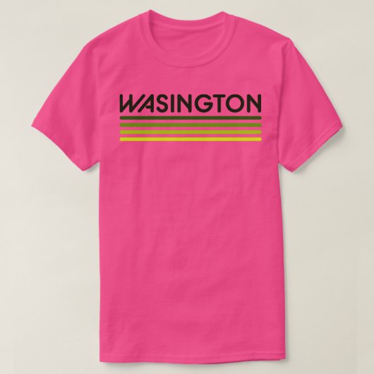 Washington T-shirt (Design voorkant)