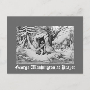 Washington te Prayer Briefkaart