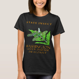 Washington Territory Insect De Groene Darner Draak T-shirt
