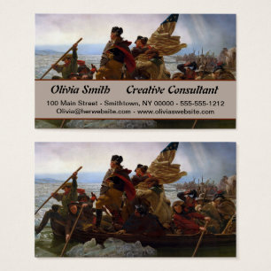 Washington traversant le Delaware Art