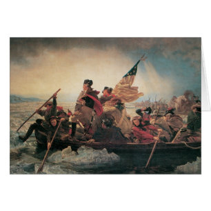 Washington traversant le Delaware par Emanuel Leut