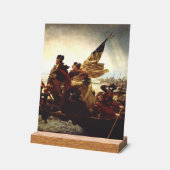 Washington traversant le Delaware par Emanuel Leut (Angle)