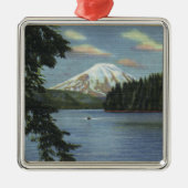 Washington - Uitzicht van Mt. St. Metalen Ornament (Voorkant)