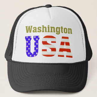 Washington USA! Trucker Pet