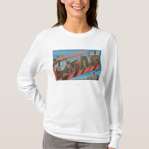 Washington, Utah - Grote Letter-scènes T-shirt