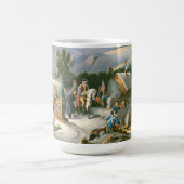 WASHINGTON VALLEY FORGE Vintage Art Christmas Mug (Centre)