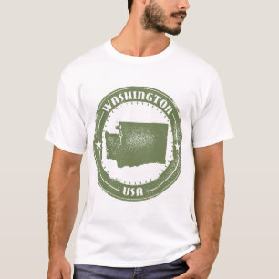 Washington, Verenigde Staten (noodlijdende logo) T-shirt