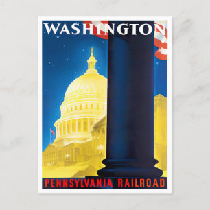 Washington vintage briefkaart