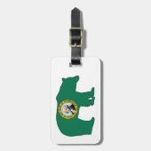 Washington Vlag Beer Bagagelabel (Voorkant verticaal)