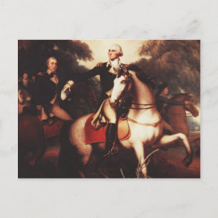 Washington Voor Yorktown door Rembrandt Peale Briefkaart
