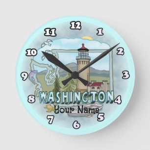 Washington Vuurtoren Ronde Klok