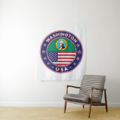 Washington Wandkleed (In situ)