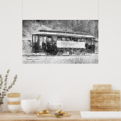 Washington Water Power Co. Trolly Poster (Keuken)