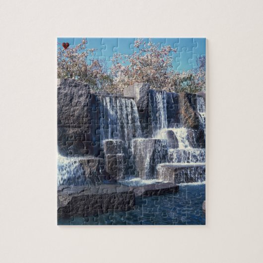 Washington Waterfall Memorial Legpuzzel (Verticaal)