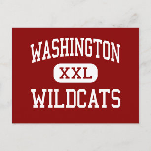 Washington - Wildcats - High - Kansas City Kansas Briefkaart
